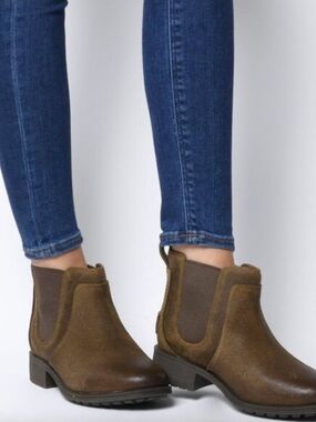 UGG Bonham II Leather Boots Size 9
